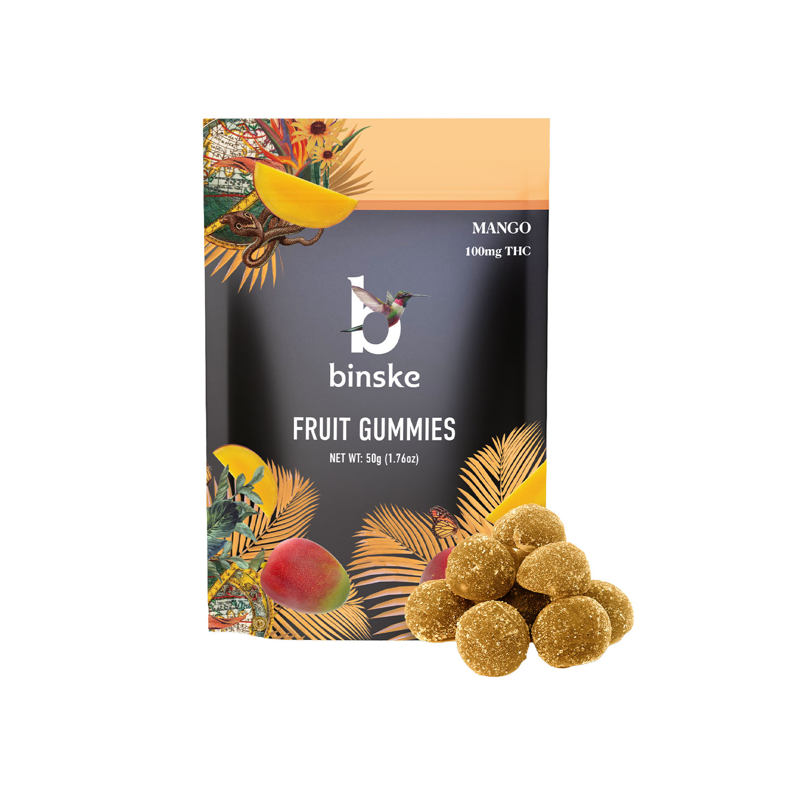 Photograph of product: Mango Gummies | 100mg 10pk