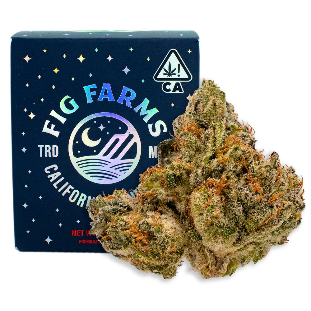 Photograph of product: FIG FARMS - FLOWER - - FIG OG - 3.5g