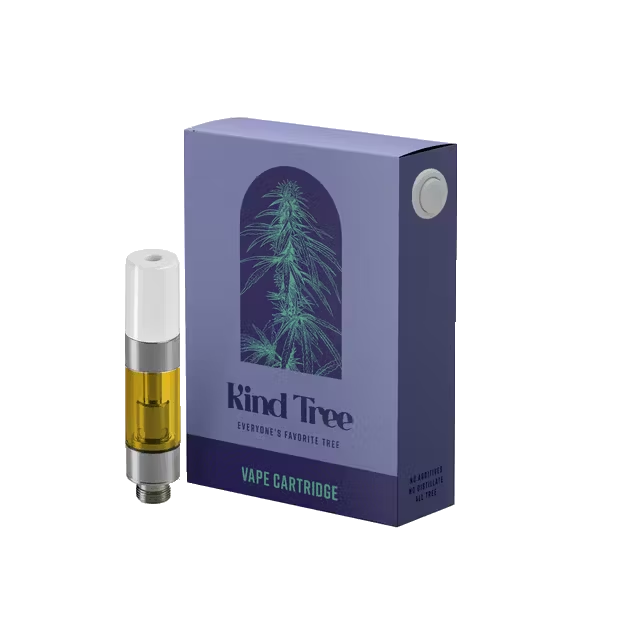 Photograph of product: Kind Tree | Mango Mindset | 1g Live Resin Cartridge