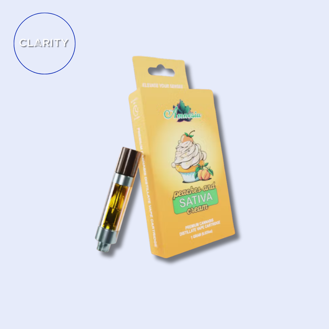 Photograph of product: Amnesia Cartridge | Peaches and Cream
