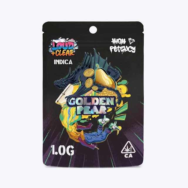 Photograph of product: Golden Pear Diamond Cartridge (1g) - 