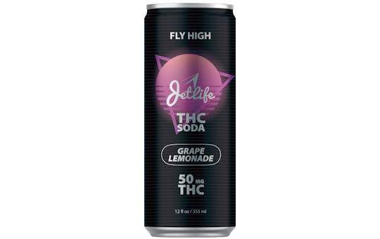 Photograph of product: Jet Life TH-oui Soda Delta 9 50mg