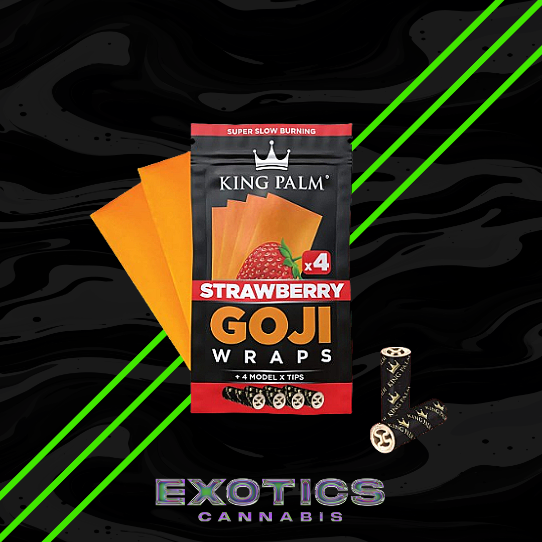 Photograph of product: King Palm - Goji Wraps 4-Pack with Tips