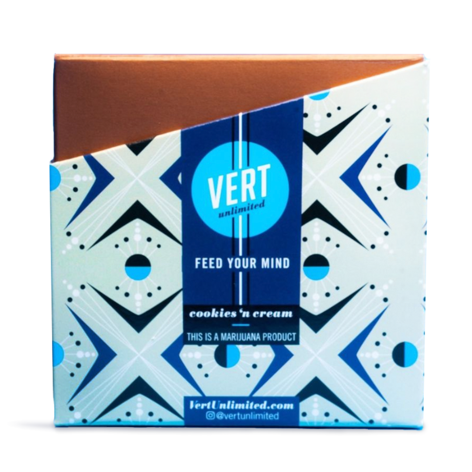 Photograph of product: Cookies 'N Cream Cookie Square