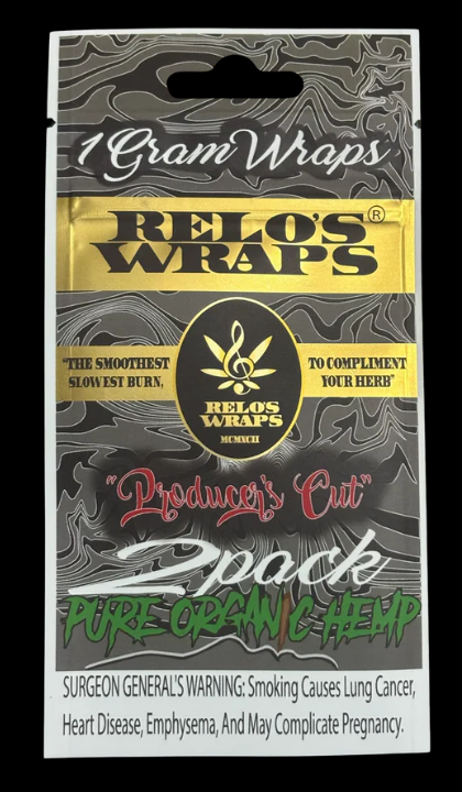 Photograph of product: Relo's Wraps | The Producer's Cut | 2PK/1G