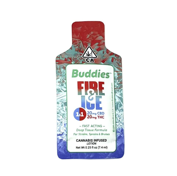 Photograph of product: FIRE & ICE 1:1 SINGLE USE 20MG