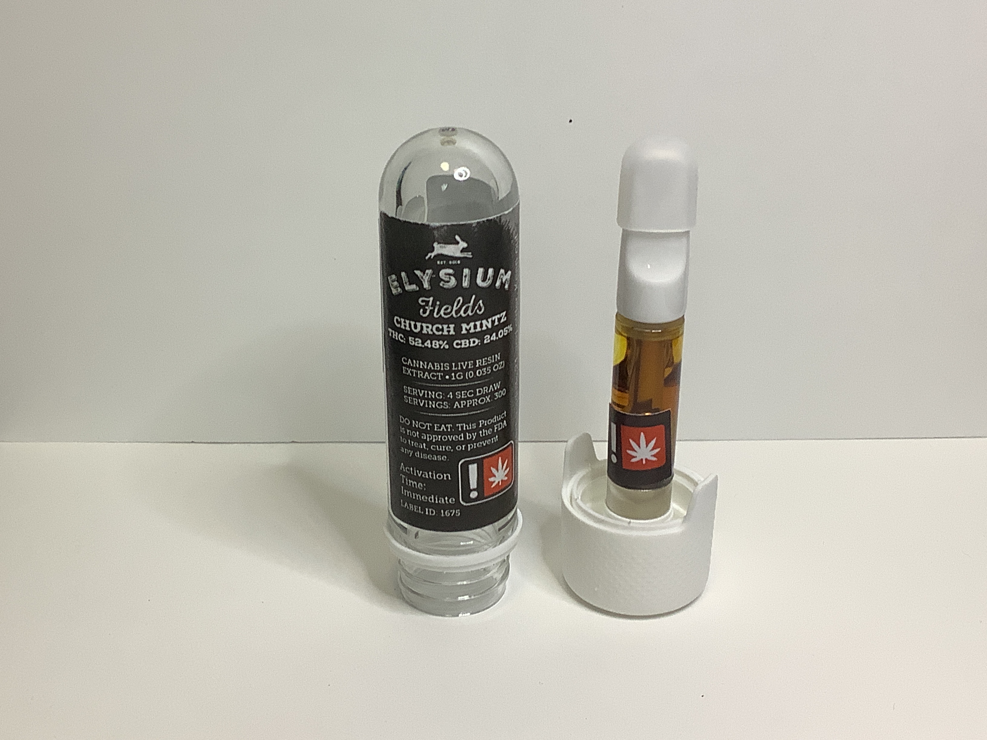 Photograph of product: Elysium Fields | CHURCH MINTZ Cartridge | 1g