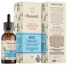 Photograph of product: The Botanist Tincture Rest 1:1 TH-oui:CBN 100mg