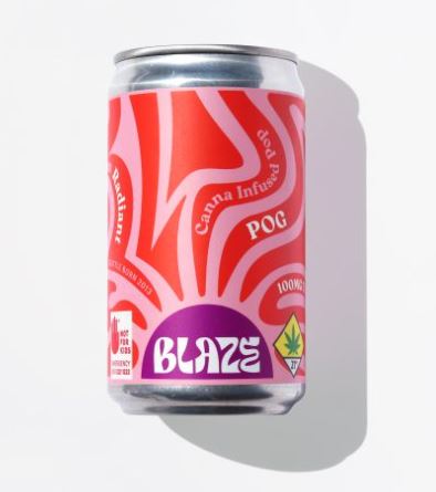 Photograph of product: POG Soda Can | 100mg