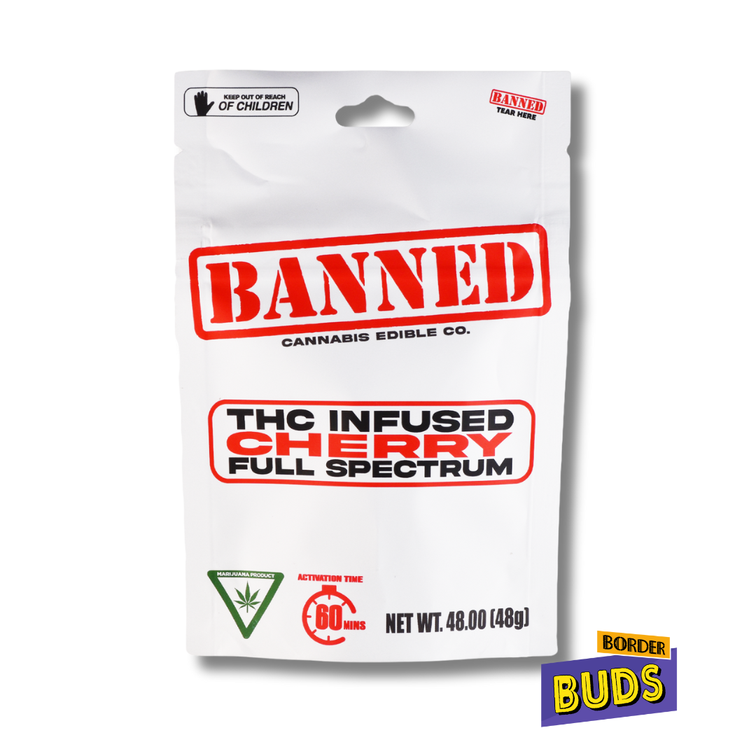 Photograph of product: Cherry | Banned | 200mg | Gummies