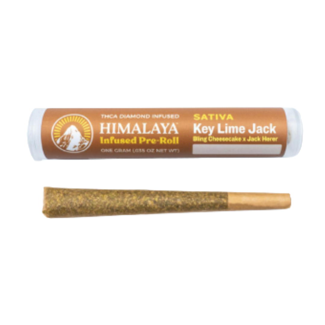 Photograph of product: HIMALAYA - KEY LIME JACK LIVE RESIN INFUSED 1G