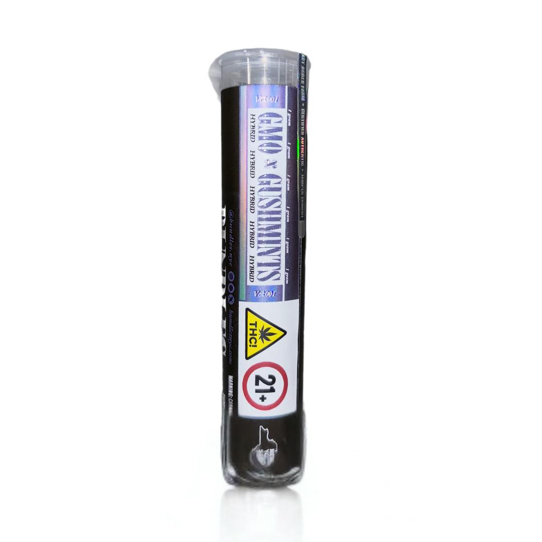 Photograph of product: Bundles - GMO x Gushmints Preroll - 1g