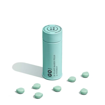 Photograph of product: Capsules - Go Tin - 20Pcs - 100mg