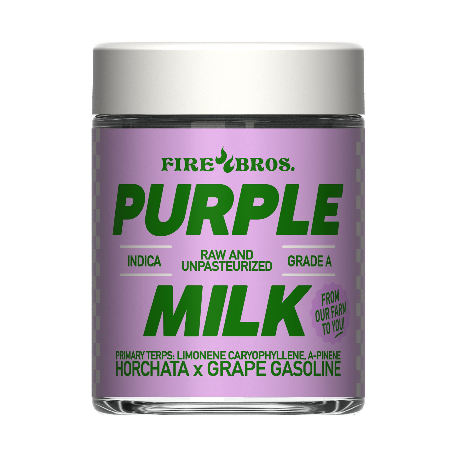 Photograph of product: Fire Bros: Purple Milk (I) - 3.5g