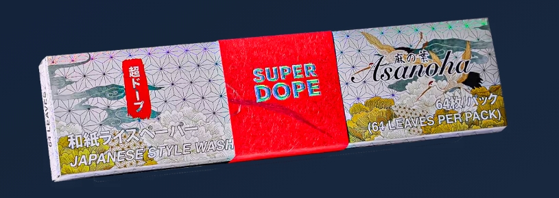 Photograph of product: Super Dope | Japanese Style Washi Rice Papers | King Size