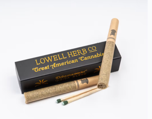 Photograph of product: Lowell | Dreamweaver Blend | Pre-Rolls 2 Pack