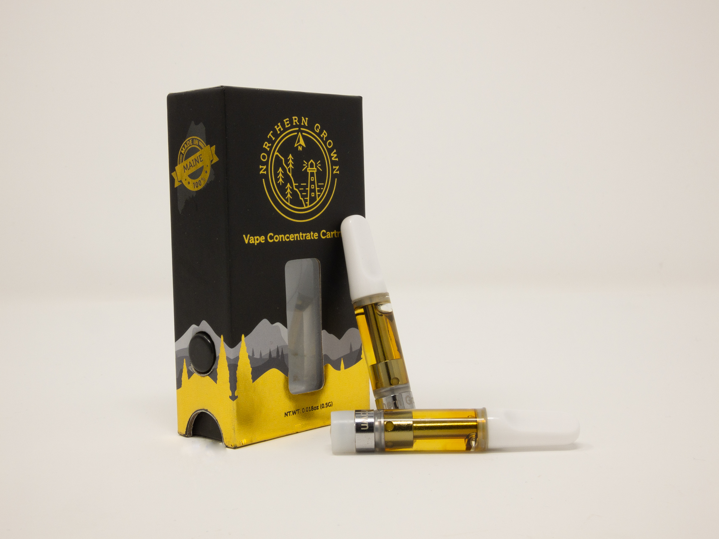 Photograph of product: Northern Grown Raspberry Parfait Distillate Cartridge