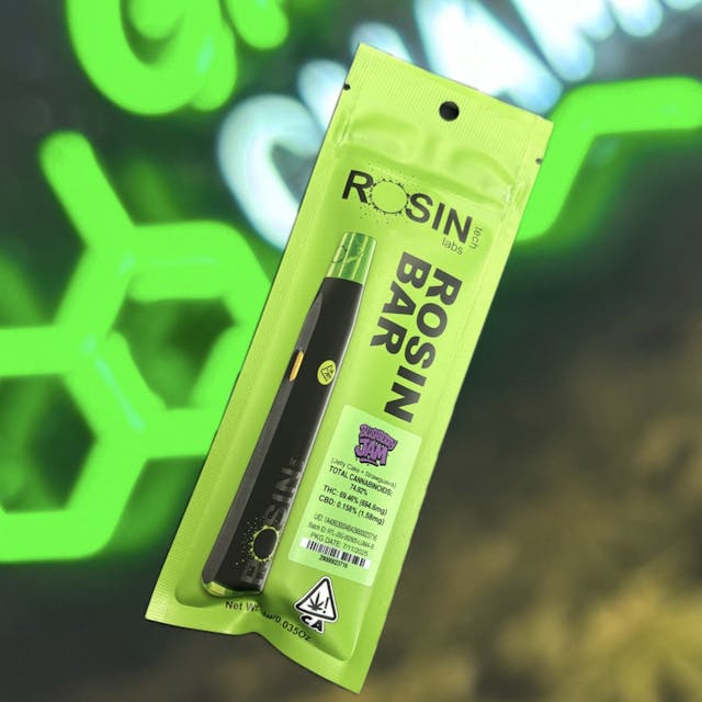 Photograph of product: Blushberry Jam Rosin Bar - Disposable