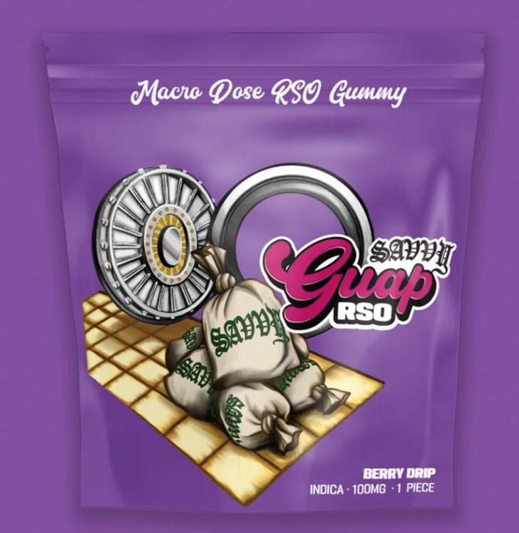 Photograph of product: (63990) Berry Drip - RSO Gummies