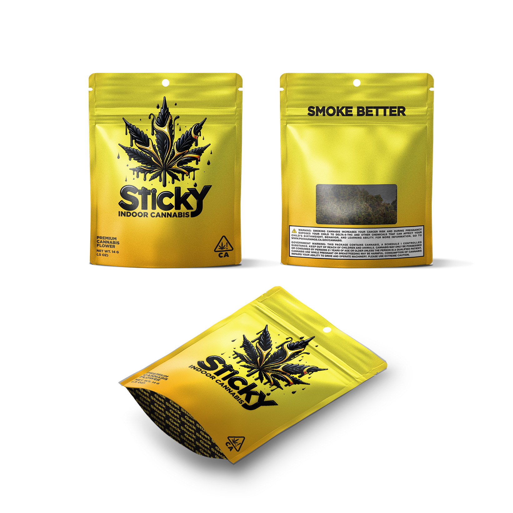 Photograph of product: Sticky - Honey Bananas - 1g Rosin