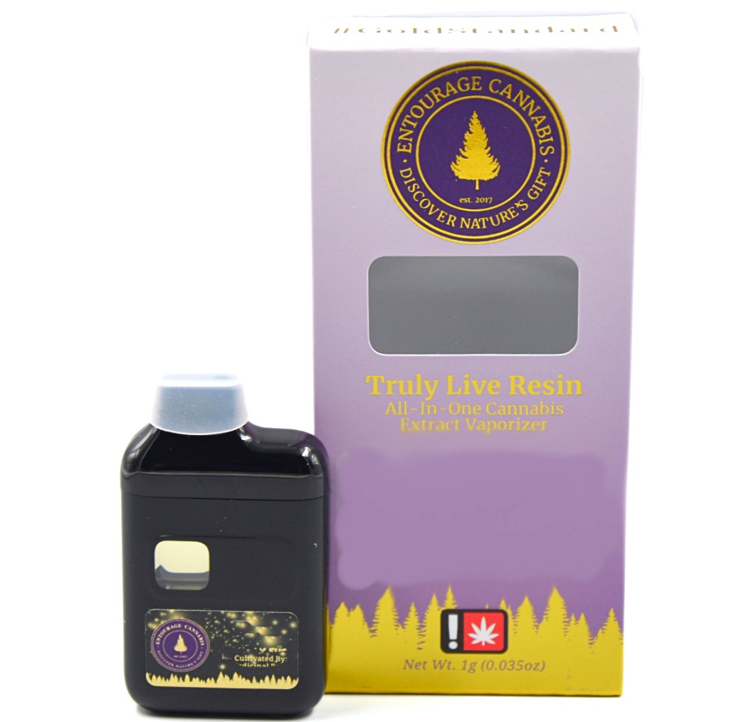 Photograph of product: Entourage 1g Disposable | Pina CBD 1:1