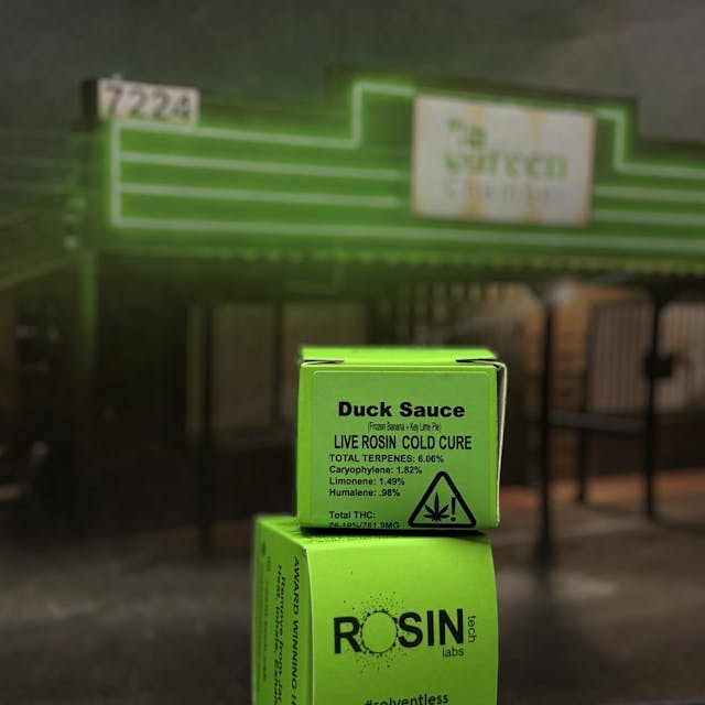 Photograph of product: Duck Sauce Cold Cure Live Rosin - Concentrate