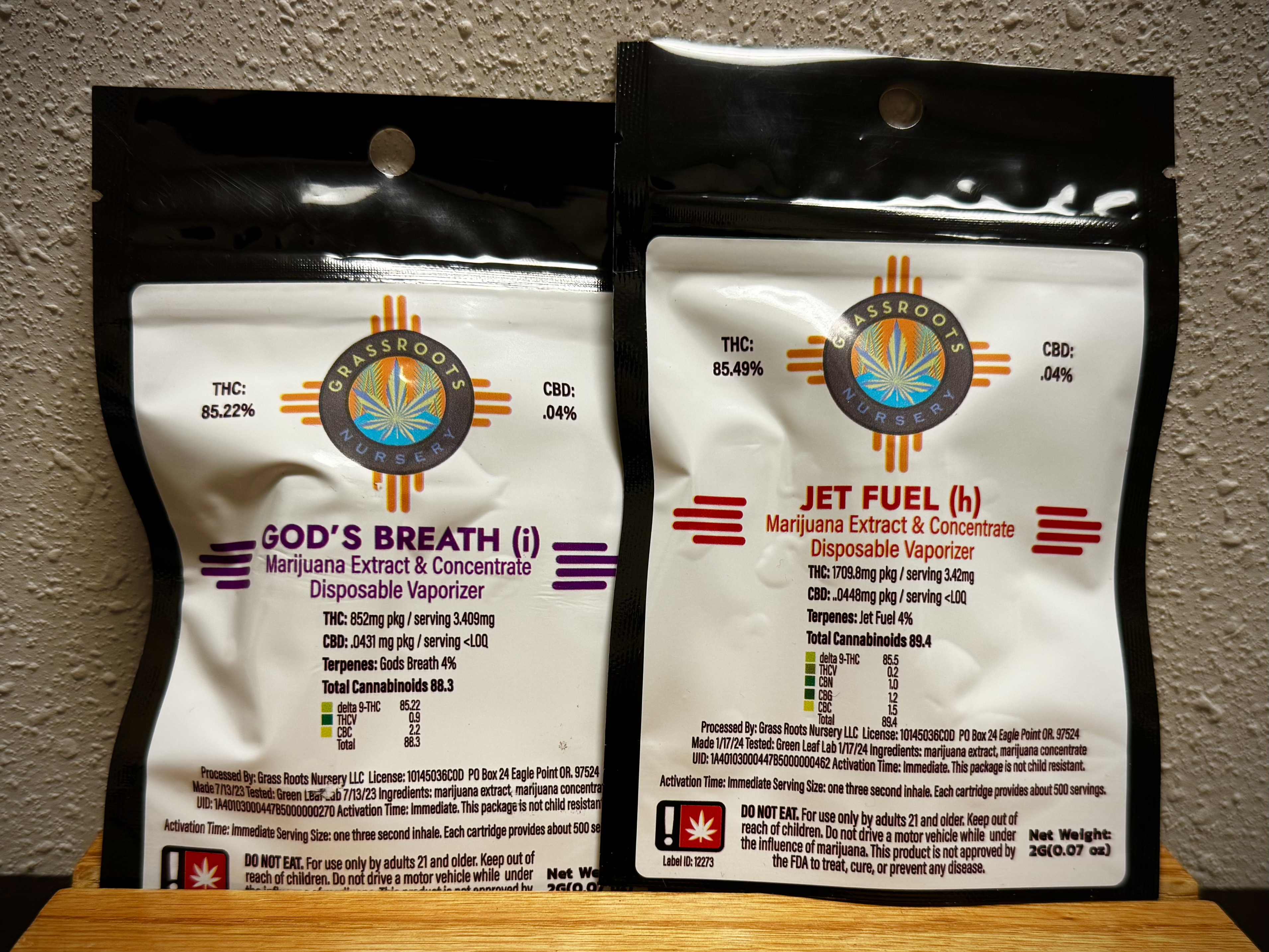 Photograph of product: Jet Fuel AIO - Grass Roots