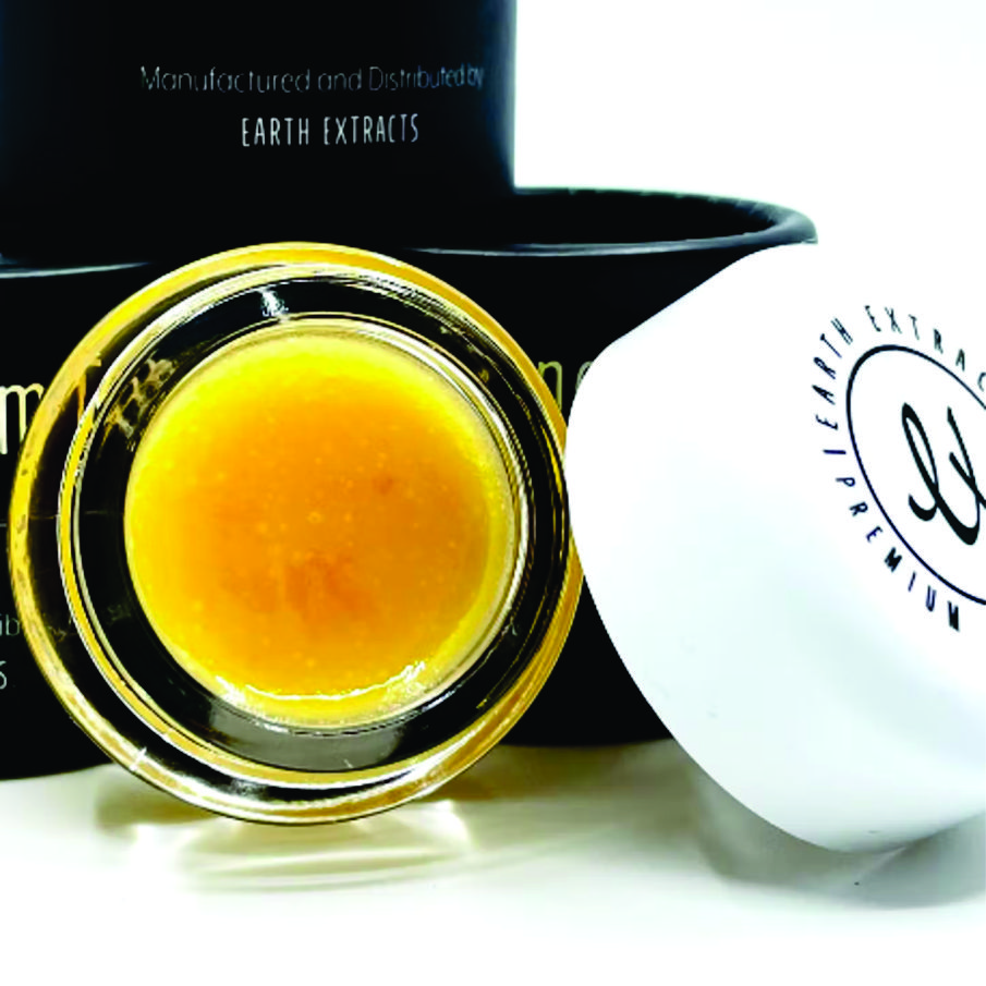 Photograph of product: Earth Extarcts Cured Resin Super Boof Badder
