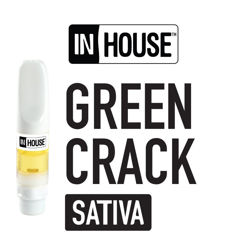 Photograph of product: Green Crack Cartridge 0.5g