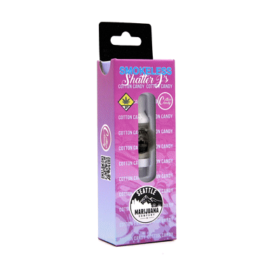 Photograph of product: Cotton Candy Smokeless Shatter J's Cartridge | 1g (DOH)