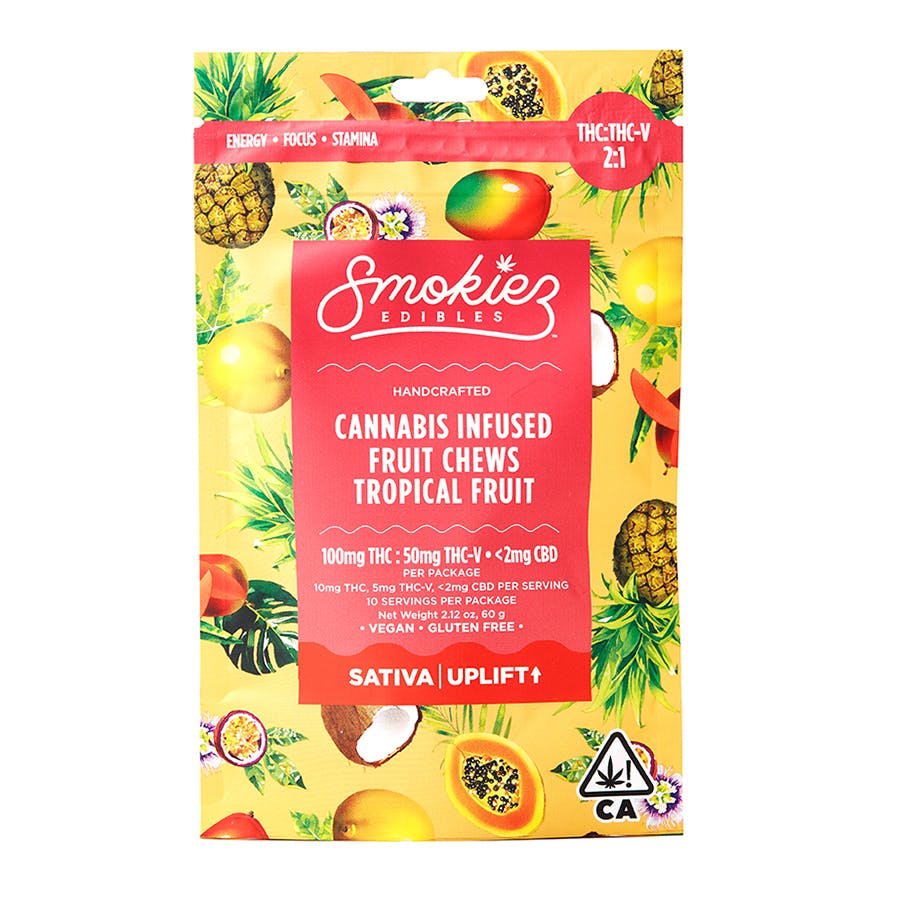 Photograph of product: SMOKIEZ - TROPICAL FRUIT 2:1 TH-oui:TH-ouiV