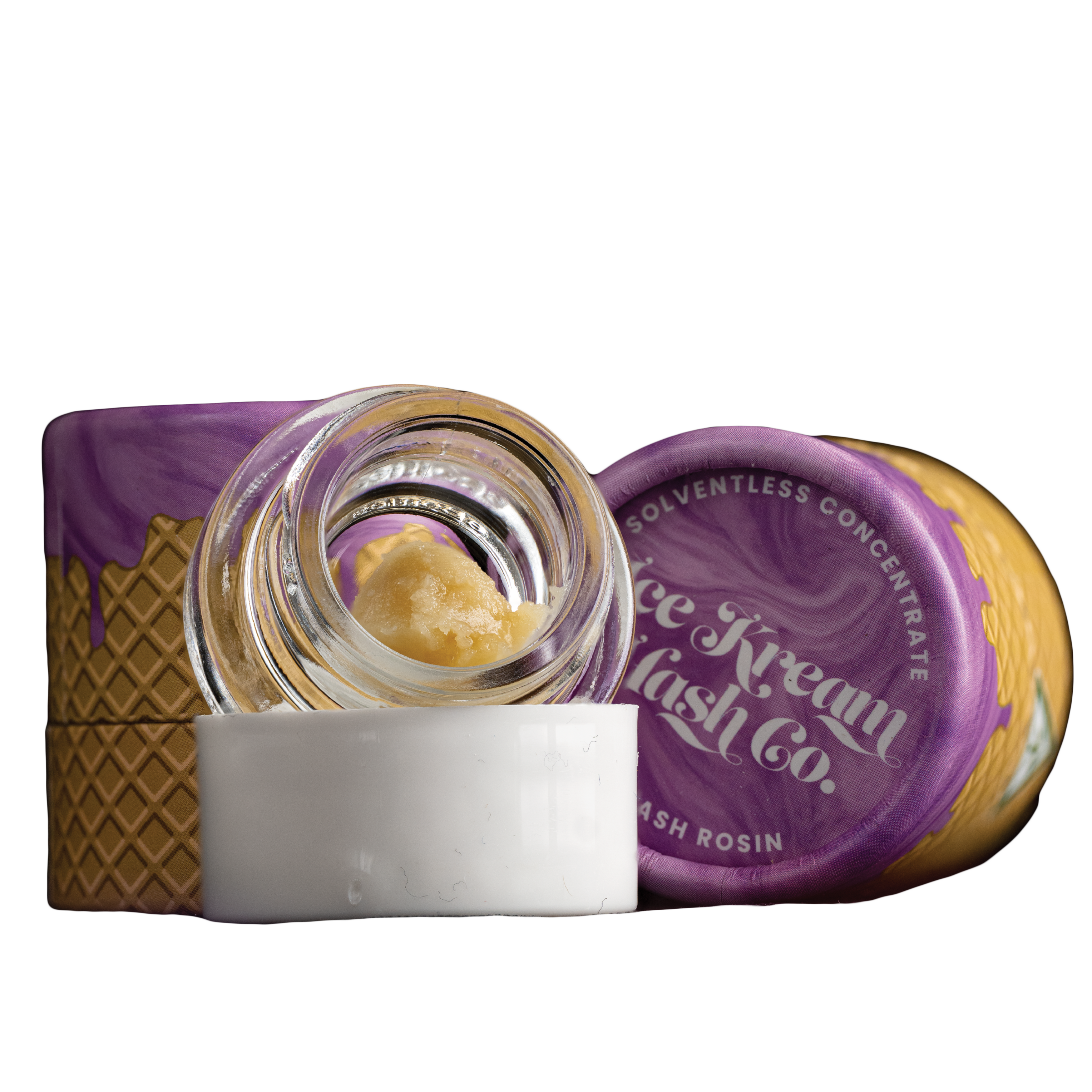 Photograph of product: Ice Kream au chocolat Double Baked Cake Live Rosin | 1g