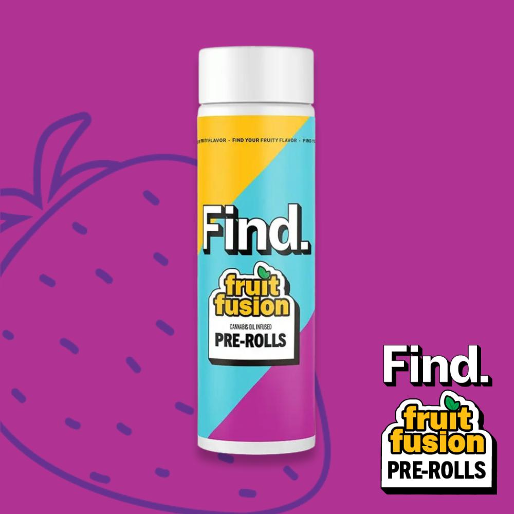 Photograph of product: Fruit Fusion Infused Short King Pre-Roll Pack 2.5g (1.25g ea | 2-Pack)
