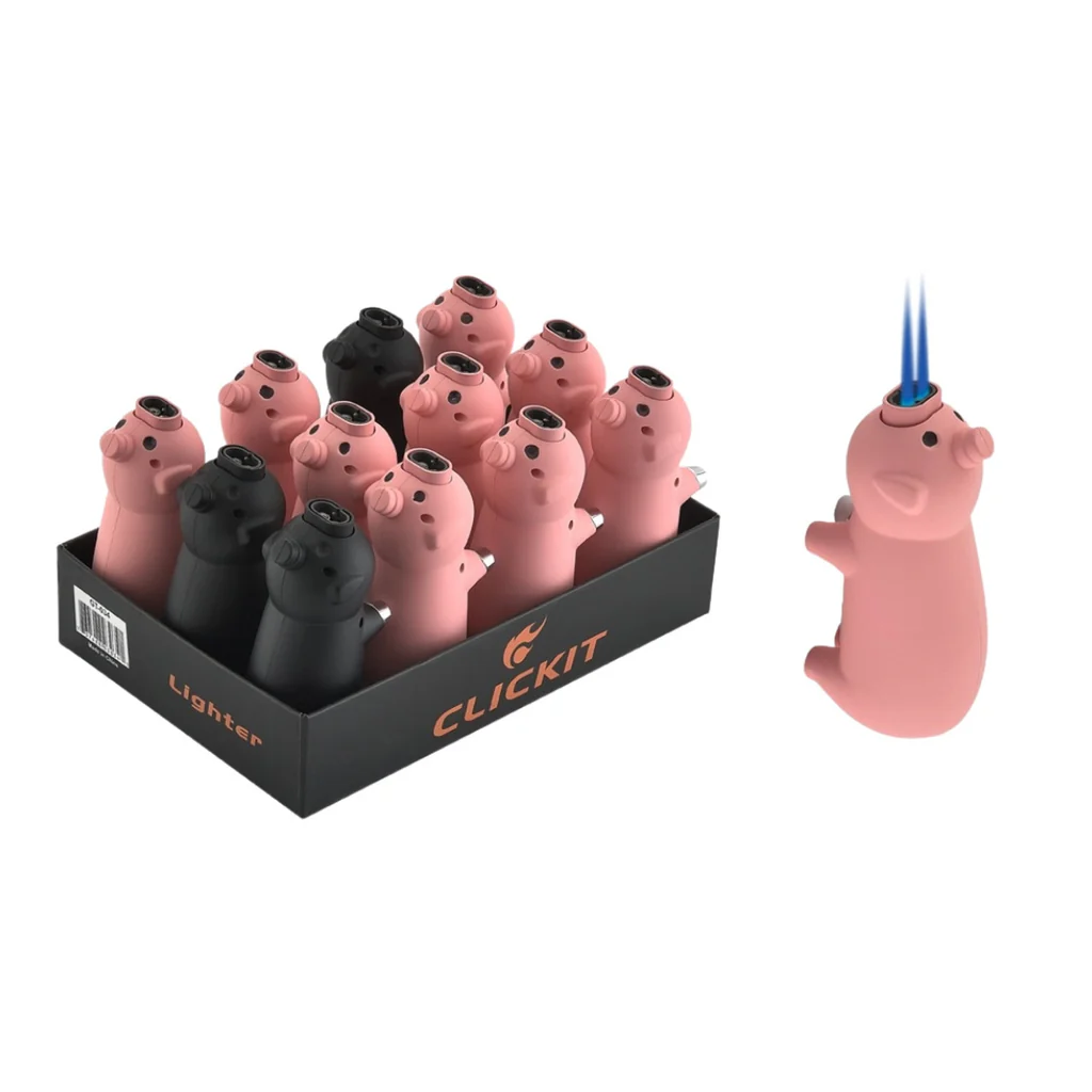 Photograph of product: Click-It Giant Pig Torch Lighter