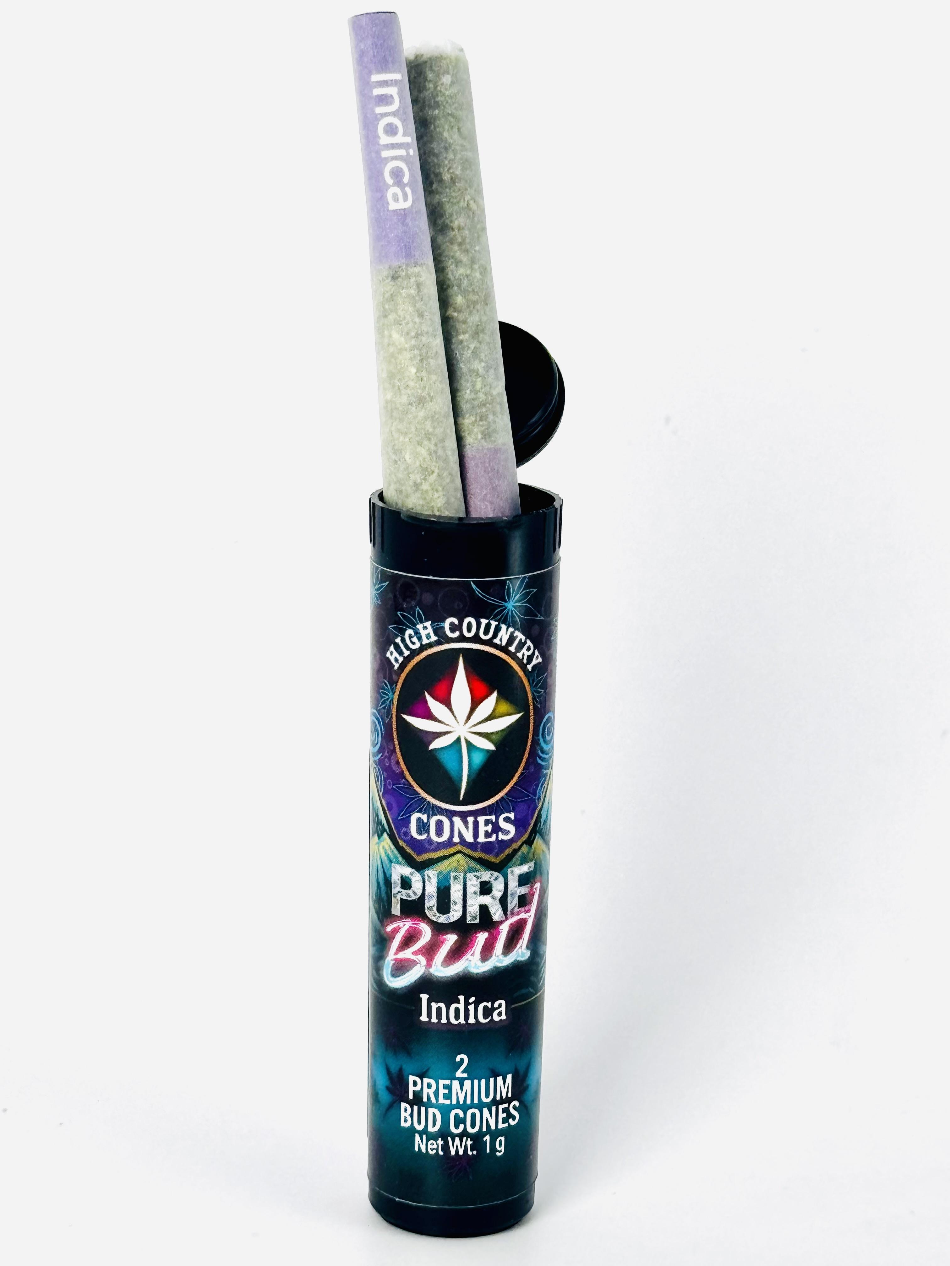 Photograph of product: High Country Cones - (I) 2PK Prerolls - Donny Burger
