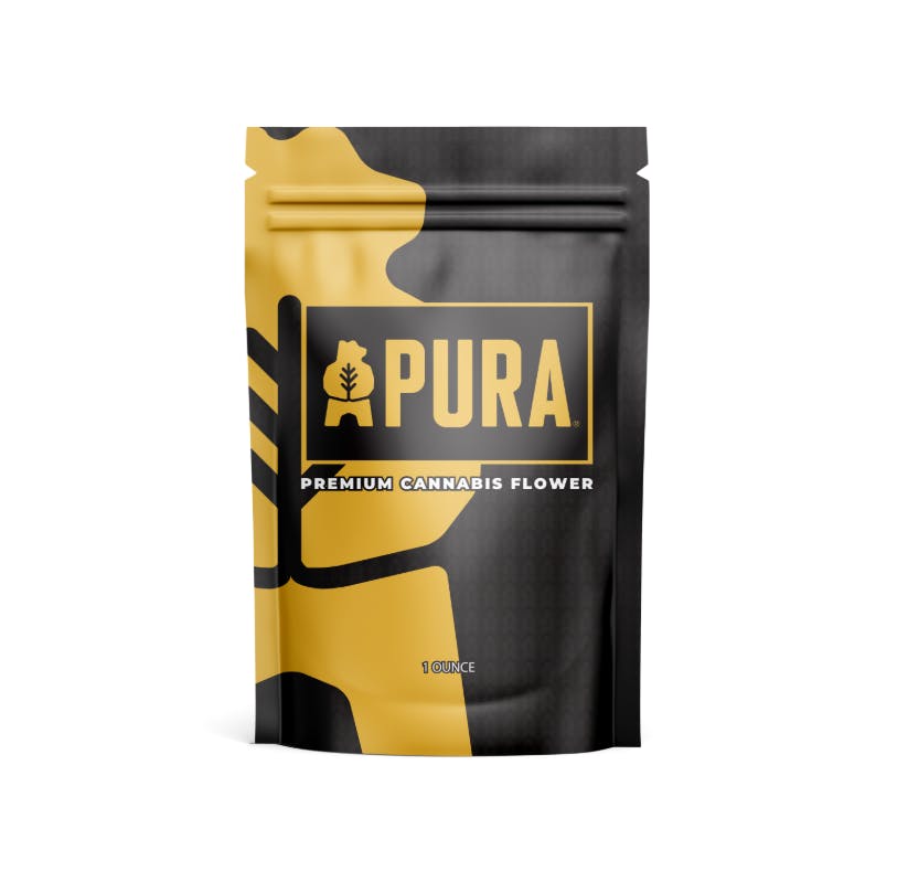 Photograph of Product: PURA Premium Cannabis Flower 28g - Blue Dream x Purple Punch