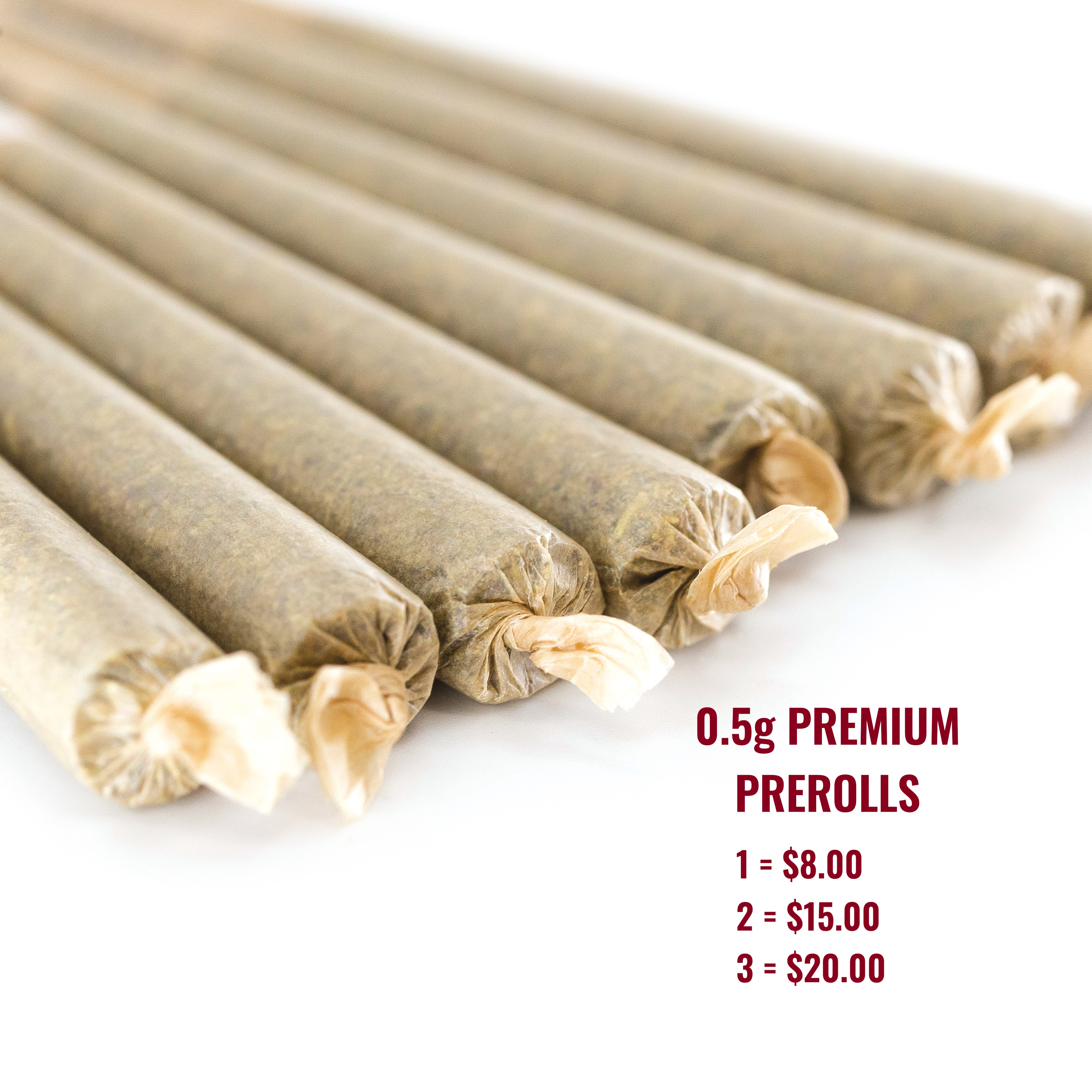 Photograph of product: Premium Preroll 0.5g - Ice Cream Cake
