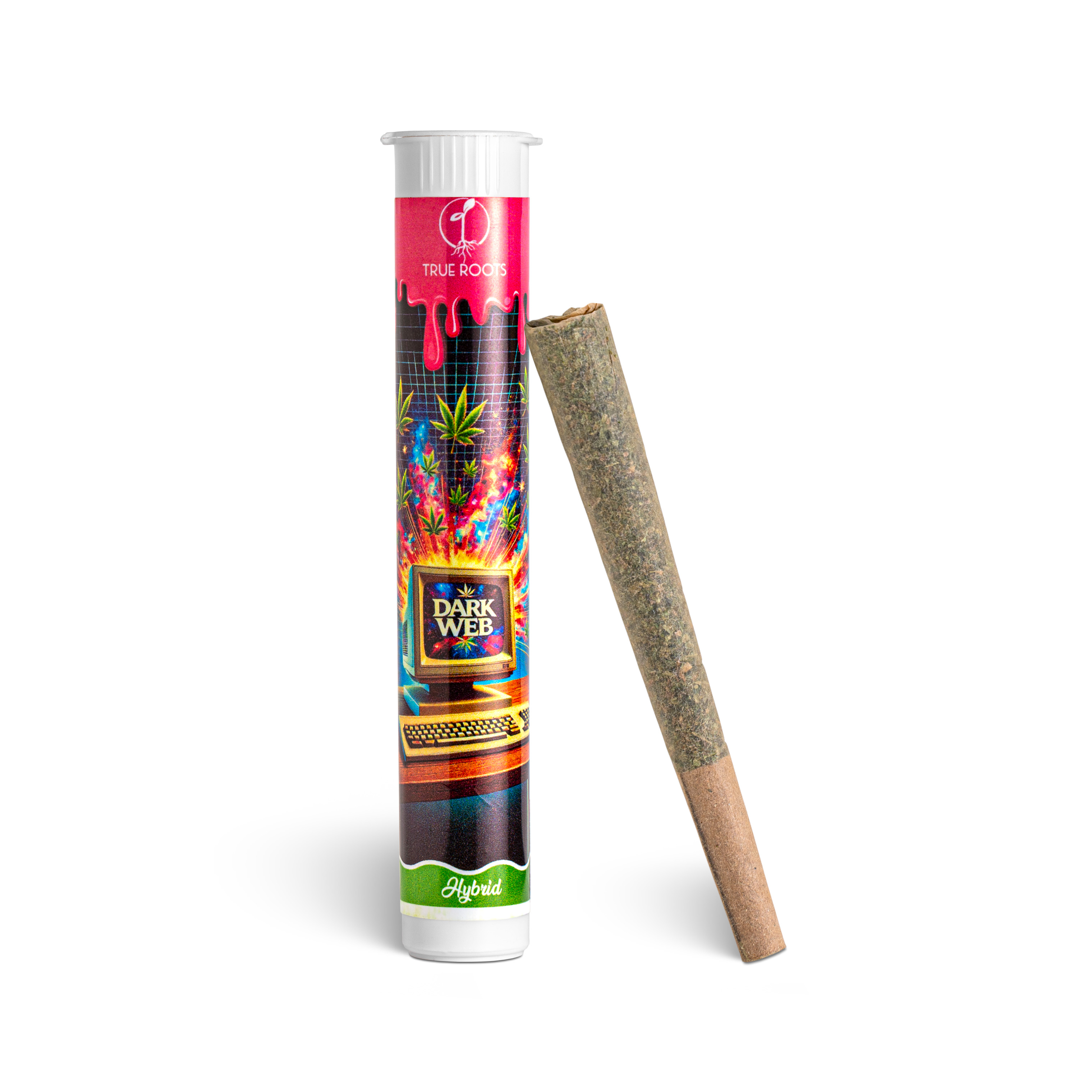 Photograph of product: Dark Web Pre-Roll
