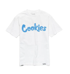 Photograph of product: Cookies - Original Mint Logo - Tee - White/Cookies Blue - MD