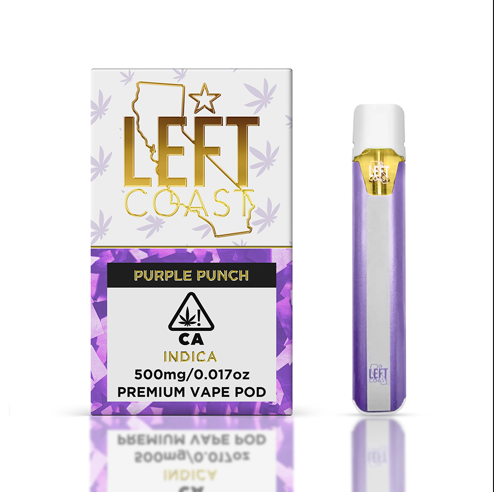 Photograph of Product: Left Coast | Purple Punch | POD