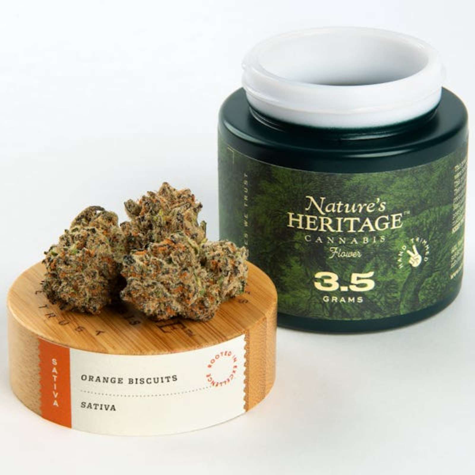 Photograph of product: Orange Biscuits (3.5g Flower)