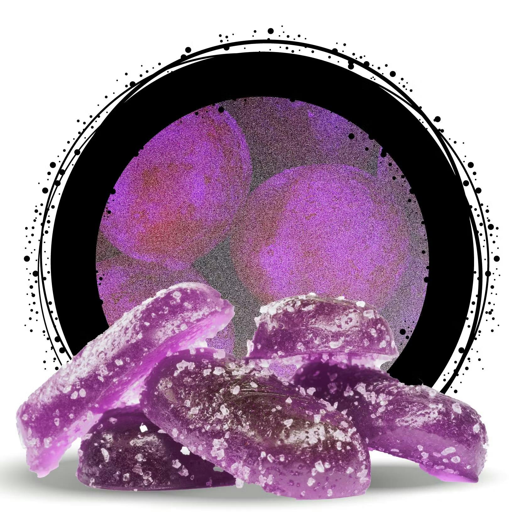 Photograph of product: Sweet Grape Oui'd Gummies - 5 Pack