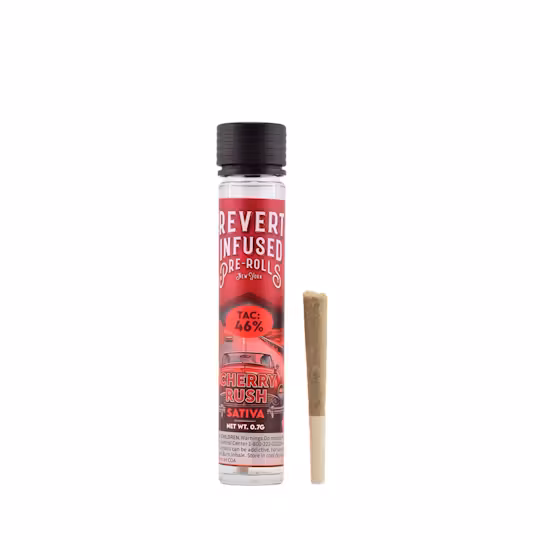 Photograph of product: Revert | Cherry Rush | Oui'd | Infused Joint