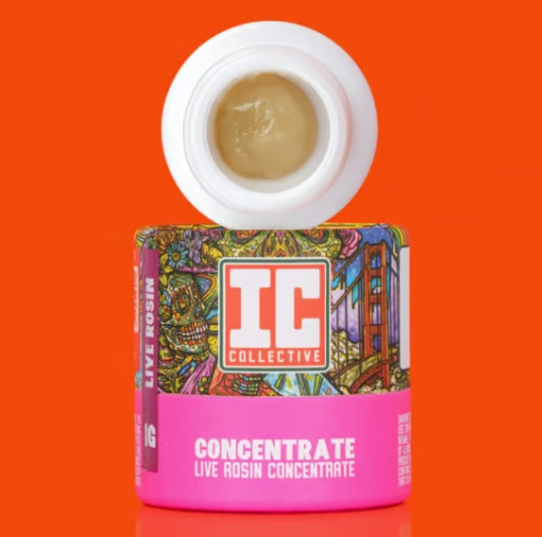 Photograph of product: IC Collective | One Way - Live Rosin | Concentrate