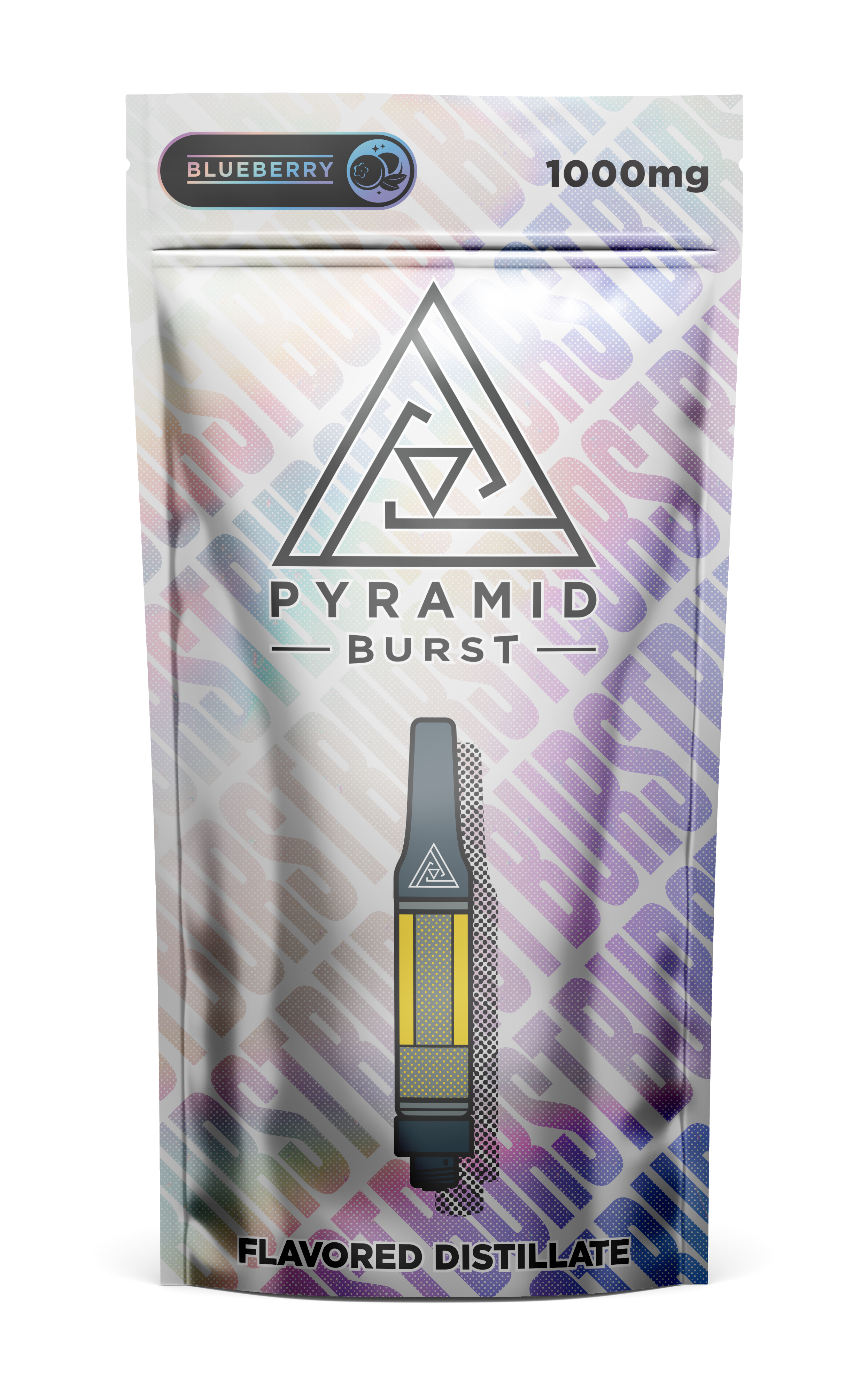 Photograph of product: Burst Cartridge 1000mg - Blueberry