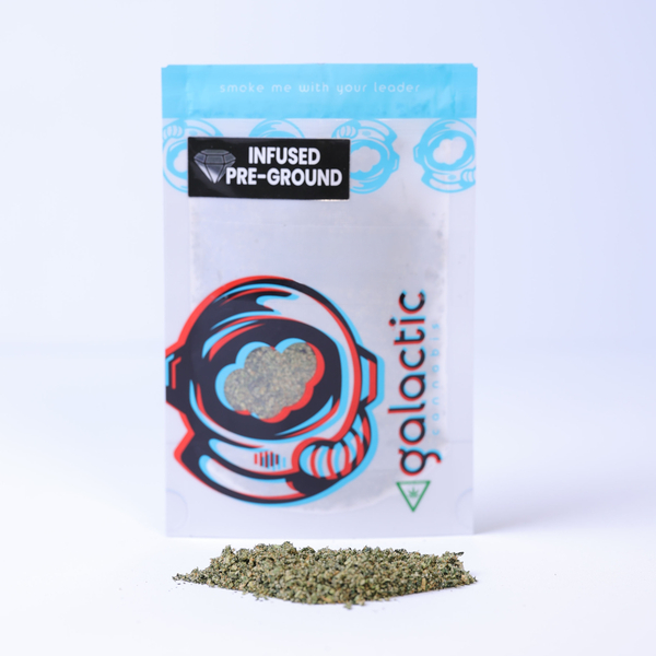 Photograph of product: Blue Gushers Diamond Infused Pre-ground | 14g