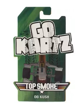 Photograph of product: TOP SMOKE - GO KARTZ | OG KUSH - CART Oui'd