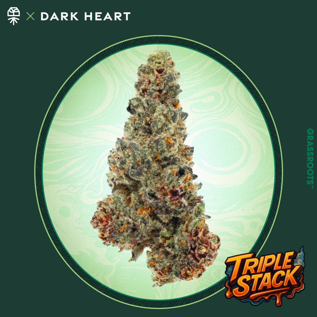 Photograph of product: Dark Heart Triple Stack Small Buds 7g