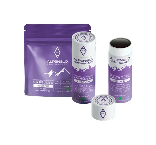 Photograph of Product: Alpenglo Capsules | Recover (10 Pack)