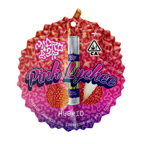 Photograph of product: PINK LYCHEE 1G CARTRIDGE